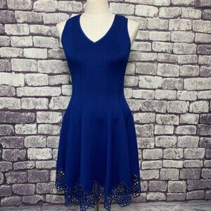 Maia Blue Sleeveless Dress Size 2